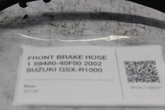 FRONT BRAKE HOSE 1 59480-40F00 2002 SUZUKI GSX-R1000