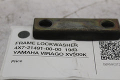 FRAME LOCKWASHER 4X7-21491-00-00  1983 YAMAHA VIRAGO XV500K