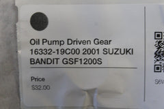 Oil Pump Driven Gear 16332-19C00 2001 SUZUKI BANDIT GSF1200S