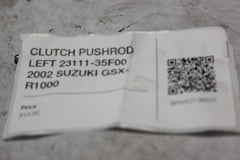CLUTCH PUSHROD LEFT 23111-35F00 2002 SUZUKI GSX-R1000
