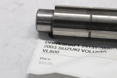 DRIVESHAFT 24131-38A03 2003 SUZUKI VOLUSIA VL800