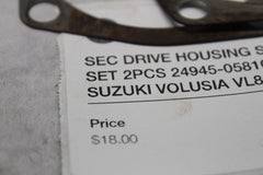 SEC DRIVE HOUSING SHIM SET 2PCS 24945-05810 2003 SUZUKI VOLUSIA VL800