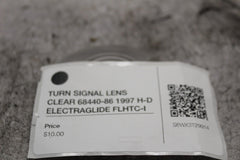 TURN SIGNAL LENS CLEAR 68440-86 1997 H-D ELECTRAGLIDE FLHTC-I