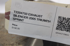 T2204750 EXHAUST SILENCER 2005 TRIUMPH SPRINT