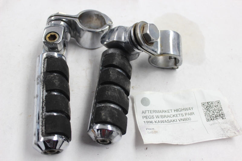 AFTERMARKET HIGHWAY PEGS W/BRACKETS PAIR 1996 KAWASAKI VN800