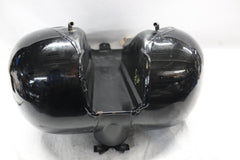 GAS TANK VIVID BLACK W/ RED & GOLD STRIPE 61019-00CF 2000 H-D ELECTRAGLIDE FLHT