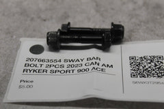 207663554 SWAY BAR BOLT 2PCS 2023 CAN AM RYKER SPORT 900 ACE