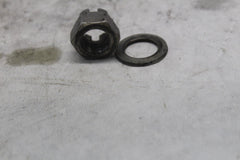 18MM CASTLE NUT 92210-1134,WASHER (21X33X2.6) 42046-003 1999 KAW VULCAN 1500