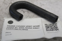 TRANS COVER VENT HOSE 42533-91 2005 ROAD KING CUSTOM FLHRSI