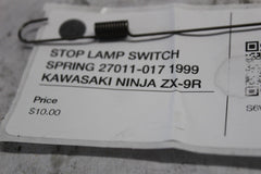 STOP LAMP SWITCH SPRING 27011-017 1999 KAWASAKI NINJA ZX-9R