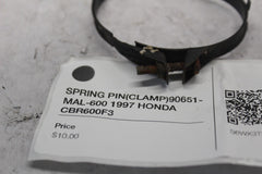 SPRING PIN (CLAMP) 90651-MAL-600 1997 HONDA CBR600F3