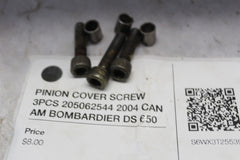 PINION COVER SCREW 3PCS 205062544 2004 CAN AM BOMBARDIER DS 650