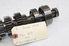 OEM Yamaha Motorcycle 1981 XJ650 Main Axle 4H7-17401-00