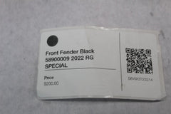 Front Fender Black 58900009 2022 RG SPECIAL