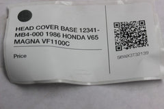 HEAD COVER BASE 12341-MB4-000 1986 HONDA V65 MAGNA VF1100C