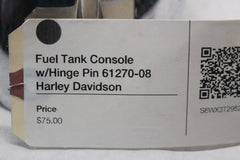 Fuel Tank Console w/Hinge Pin 61270-08 Harley Davidson