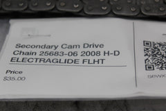 Secondary Cam Drive Chain 25683-06 2008 H-D ELECTRAGLIDE FLHT