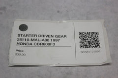 STARTER DRIVEN GEAR 28110-MAL-A00 1997 HONDA CBR600F3