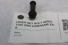 LEVER SET BOLT 92002-1322 2002 KAWASAKI ZX-6