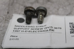 SADDLEBAG STRUT SUPPORT SCREW 2PCS 3676 1997 H-D ELECTRAGLIDE FLHTC-I