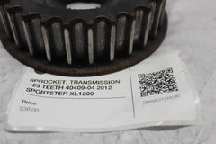 SPROCKET, TRANSMISSION - 29 TEETH 40409-04 2012 SPORTSTER XL1200