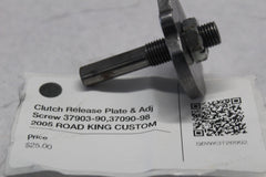 Clutch Release Plate & Adj Screw 37903-90, 37090-98 2005 ROAD KING CUSTOM FLHRSI