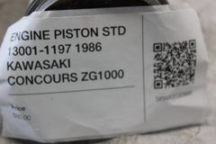 ENGINE PISTON STD 13001-1197 1986 KAWASAKI CONCOURS ZG1000