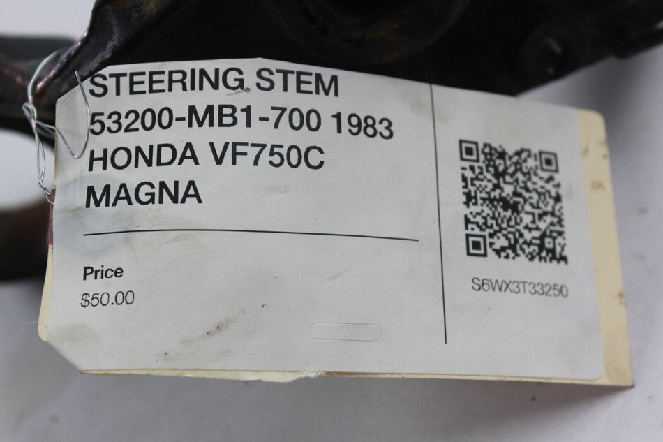 STEERING STEM 53200-MB1-700 1983 HONDA VF750C MAGNA