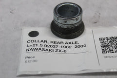 COLLAR, REAR AXLE, L=21.5 92027-1902  2002 KAWASAKI ZX-6