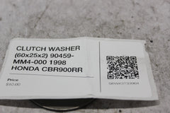 CLUTCH WASHER (60x25x2) 90459-MM4-000 1998 HONDA CBR900RR