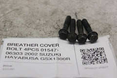 BREATHER COVER BOLT 4PCS 01547-06303 2002 SUZUKI HAYABUSA GSX1300R