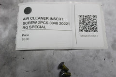 AIR CLEANER INSERT SCREW 2PCS 3048 2022 RG SPECIAL