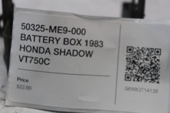 50325-ME9-000 BATTERY BOX 1983 HONDA SHADOW VT750C