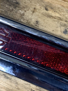 OEM Harley Davidson Touring Saddlebag Faceplate 90200448 LEFT Latch Cover Chrome