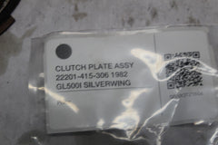 CLUTCH PLATE ASSY 22201-415-306 1982 GL500I SILVERWING