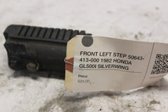 FRONT LEFT STEP 50643-413-000 1982 HONDA GL500I SILVERWING