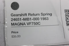 Gearshift Return Spring 24651-MB1-000 1983 MAGNA VF750C