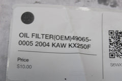 OIL FILTER (OEM) 49065-0005 2004 KAW KX250F