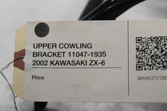 UPPER COWLING BRACKET 11047-1935 2002 KAWASAKI ZX-6