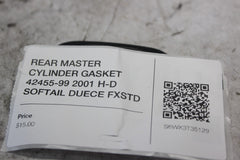 REAR MASTER CYLINDER GASKET 42455-99 2001 H-D SOFTAIL DUECE FXSTD
