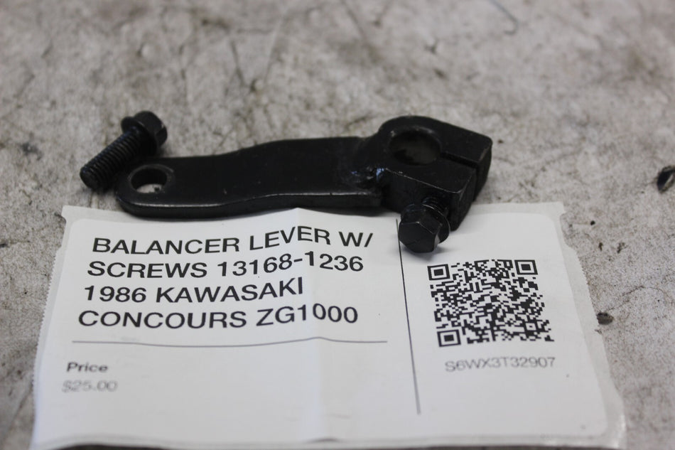 BALANCER LEVER W/ SCREWS 13168-1236 1986 KAWASAKI CONCOURS ZG1000