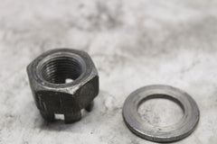 CASTLE NUT 18MM 92210-1134,WASHER 92200-1489 1999 KAWASAKI NINJA ZX-9R