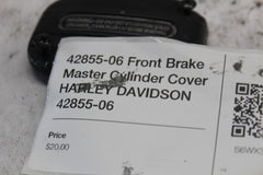 42855-06 Front Brake Master Cylinder Cover HARLEY DAVIDSON 42855-06