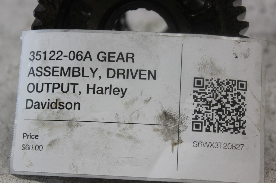 35122-06A GEAR ASSEMBLY, DRIVEN OUTPUT, Harley Davidson