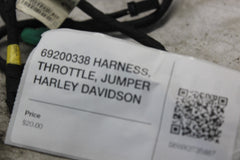 69200338 HARNESS, THROTTLE, JUMPER HARLEY DAVIDSON