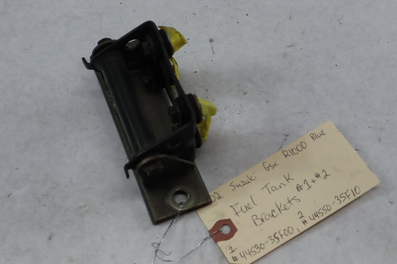 OEM Suzuki Motorcycle Fuel Tank Brackets 2002 GSXR1000 Royal 44550-35F10