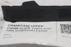 CRANKCASE UPPER CHAIN GUIDE 12053-1217 1988 KAWASAKI EX500