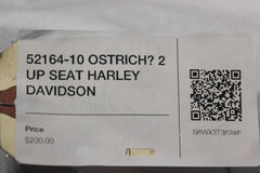 52164-10 OSTRICH? 2 UP SEAT HARLEY DAVIDSON