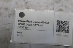 Intake Pipe Clamp 09402-52208 2002 KATANA GSX750F