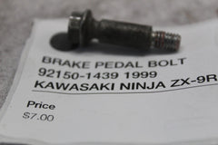 BRAKE PEDAL BOLT 92150-1439 1999 KAWASAKI NINJA ZX-9R